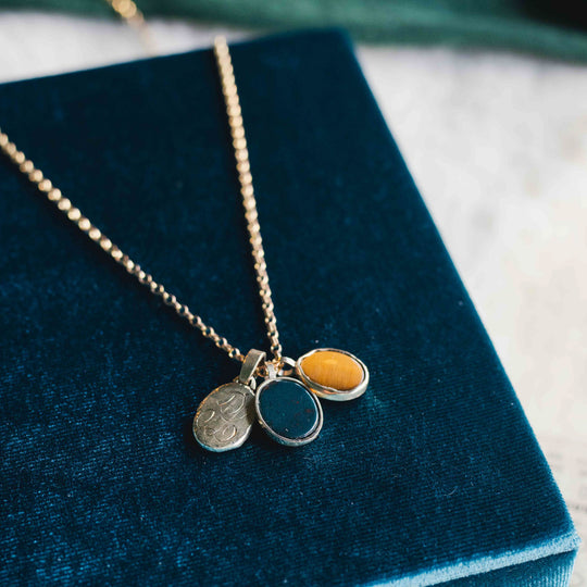 9ct Gold Stone Charms Collection