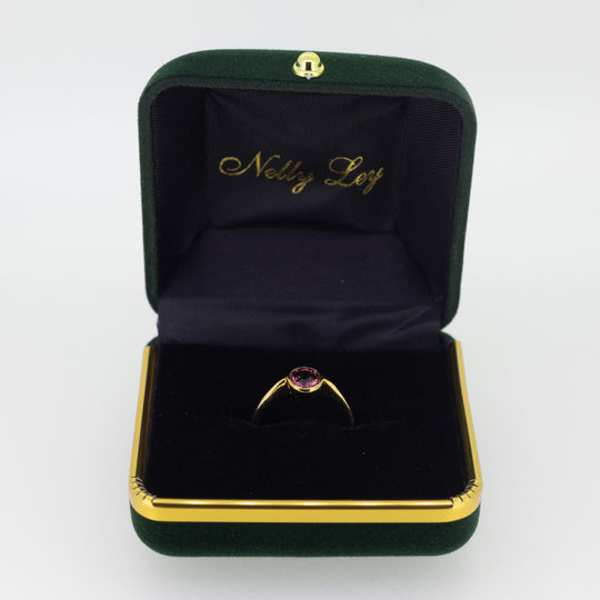 Pink Tourmaline Ring