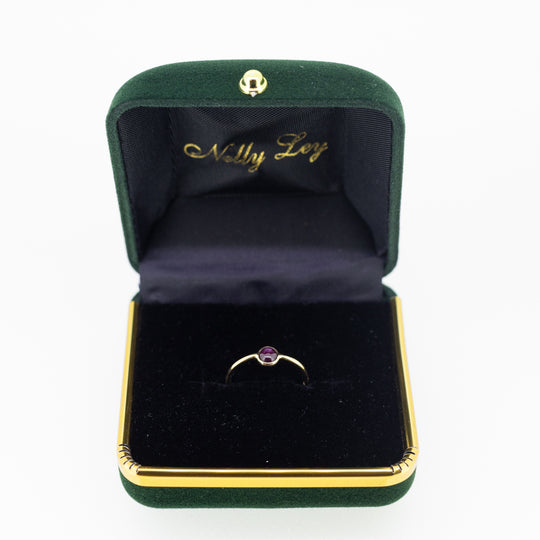 14ct Star Ruby Gold Ring
