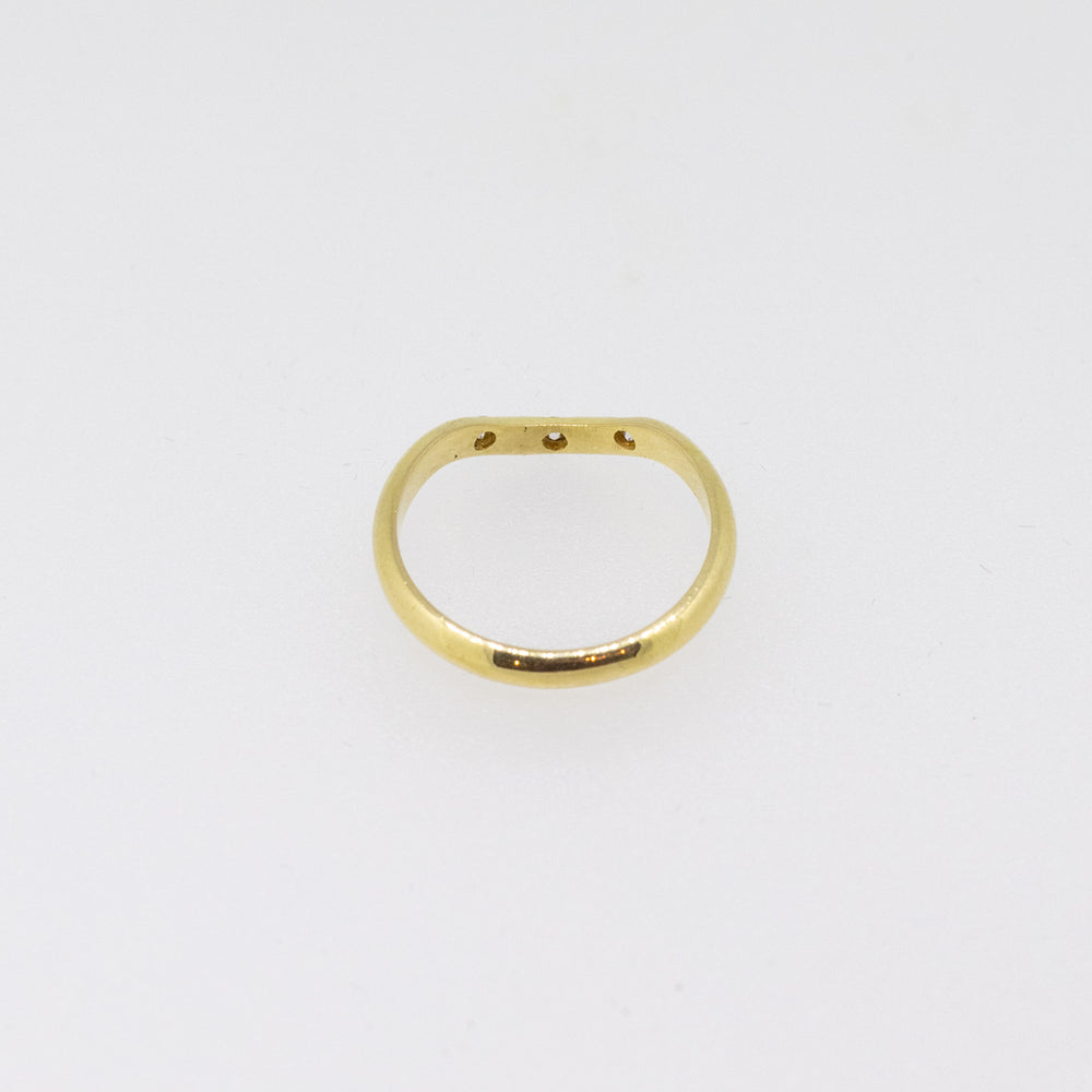 18ct Gold Diamond Wedding Band