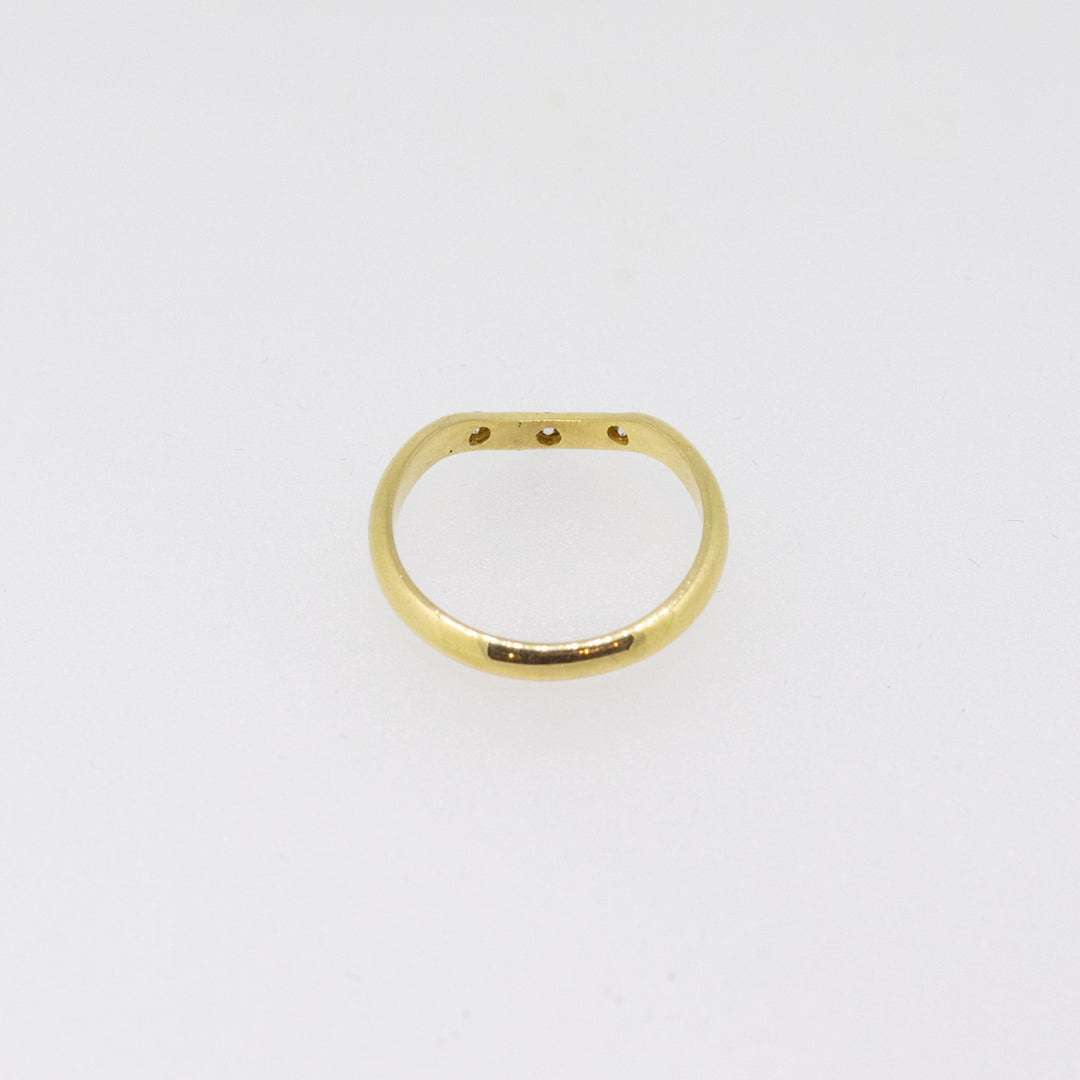 18ct Gold Diamond Wedding Band