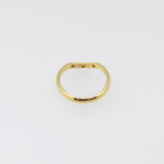 18ct Gold Diamond Wedding Band