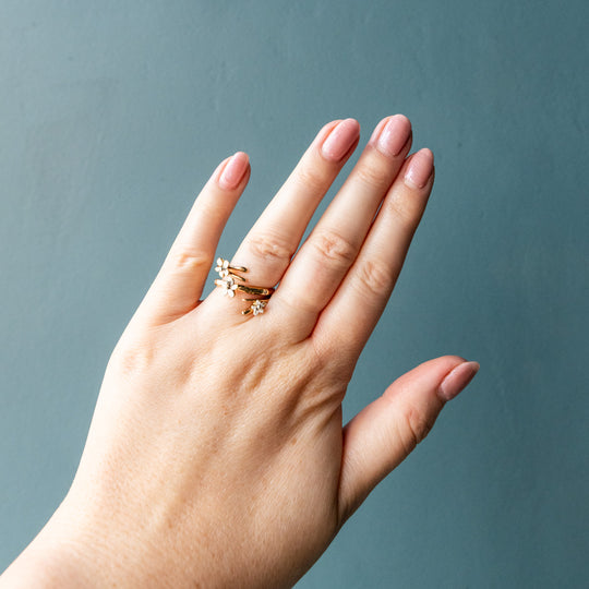 14ct Gold Diamond Ring
