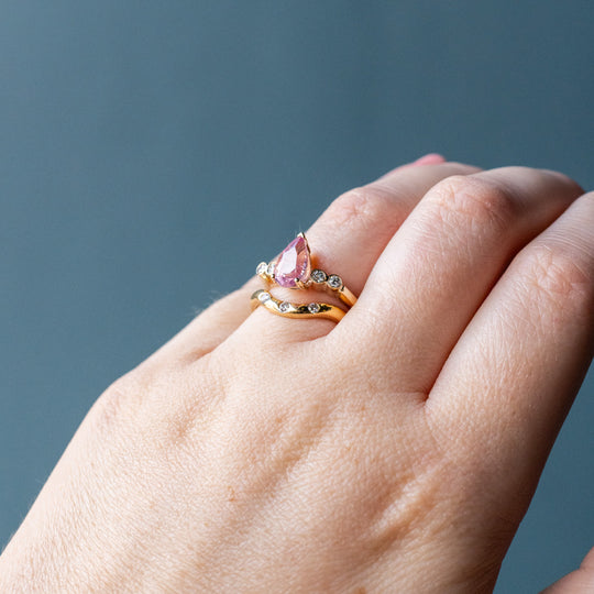 18ct Gold Diamond Wedding Band
