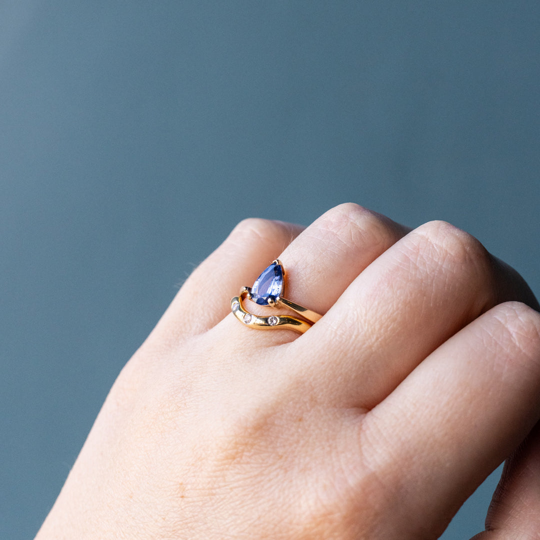 18ct Gold Diamond Wedding Band