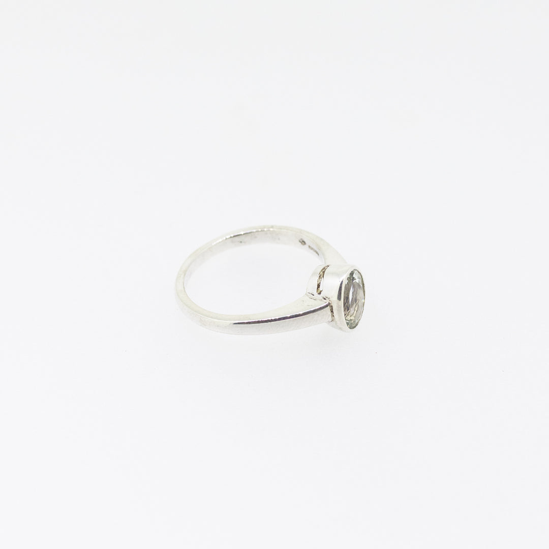 Sterling Silver Aquamarine Ring
