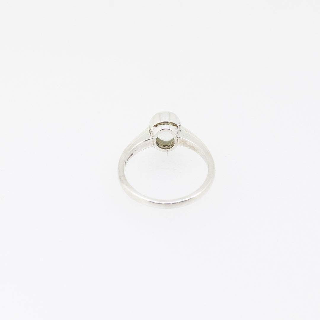 Sterling Silver Aquamarine Ring
