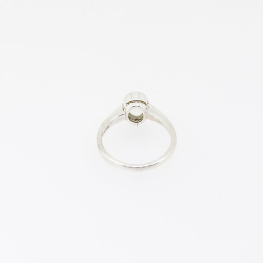 Sterling Silver Aquamarine Ring