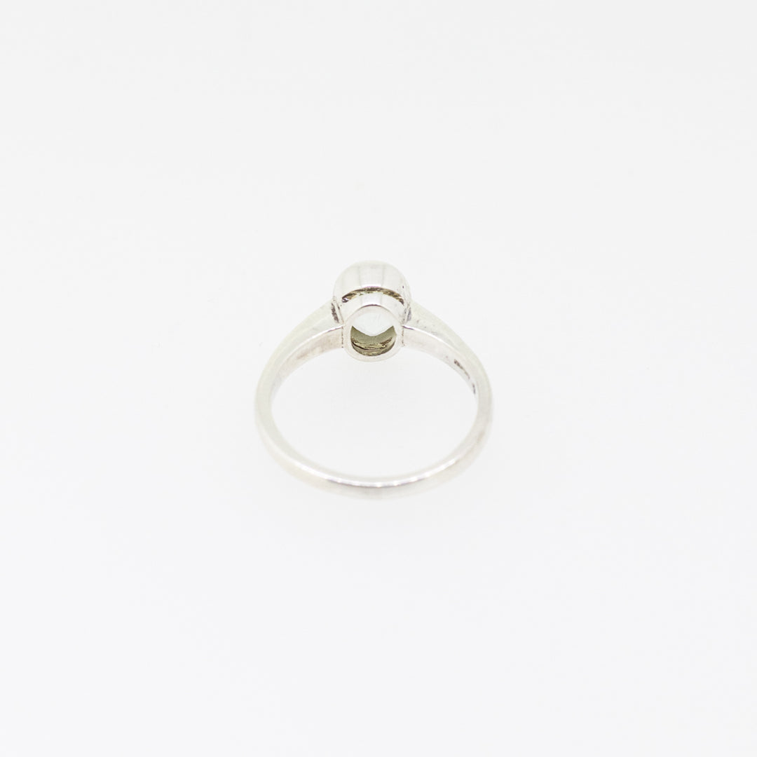 Sterling Silver Aquamarine Ring
