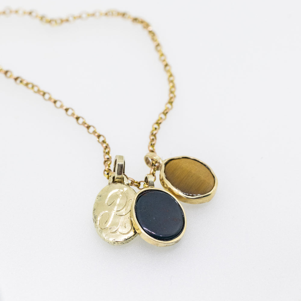 9ct Gold Stone Charms Collection
