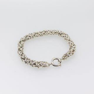 Byzantine-Style Sterling Silver Bracelet