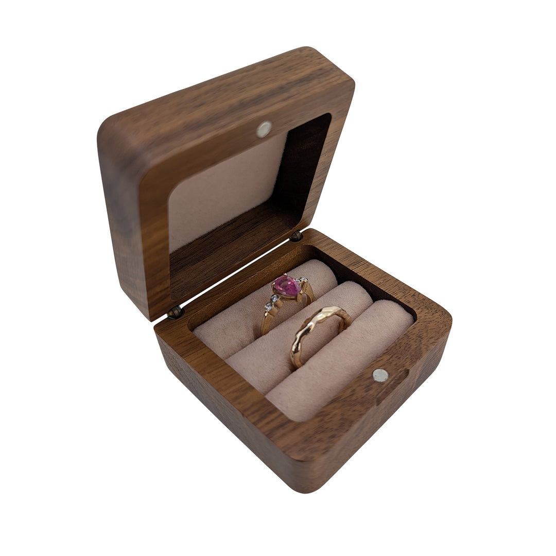 9ct Recycled Gold Organic Wedding Ring – Handcrafted Artisan Design