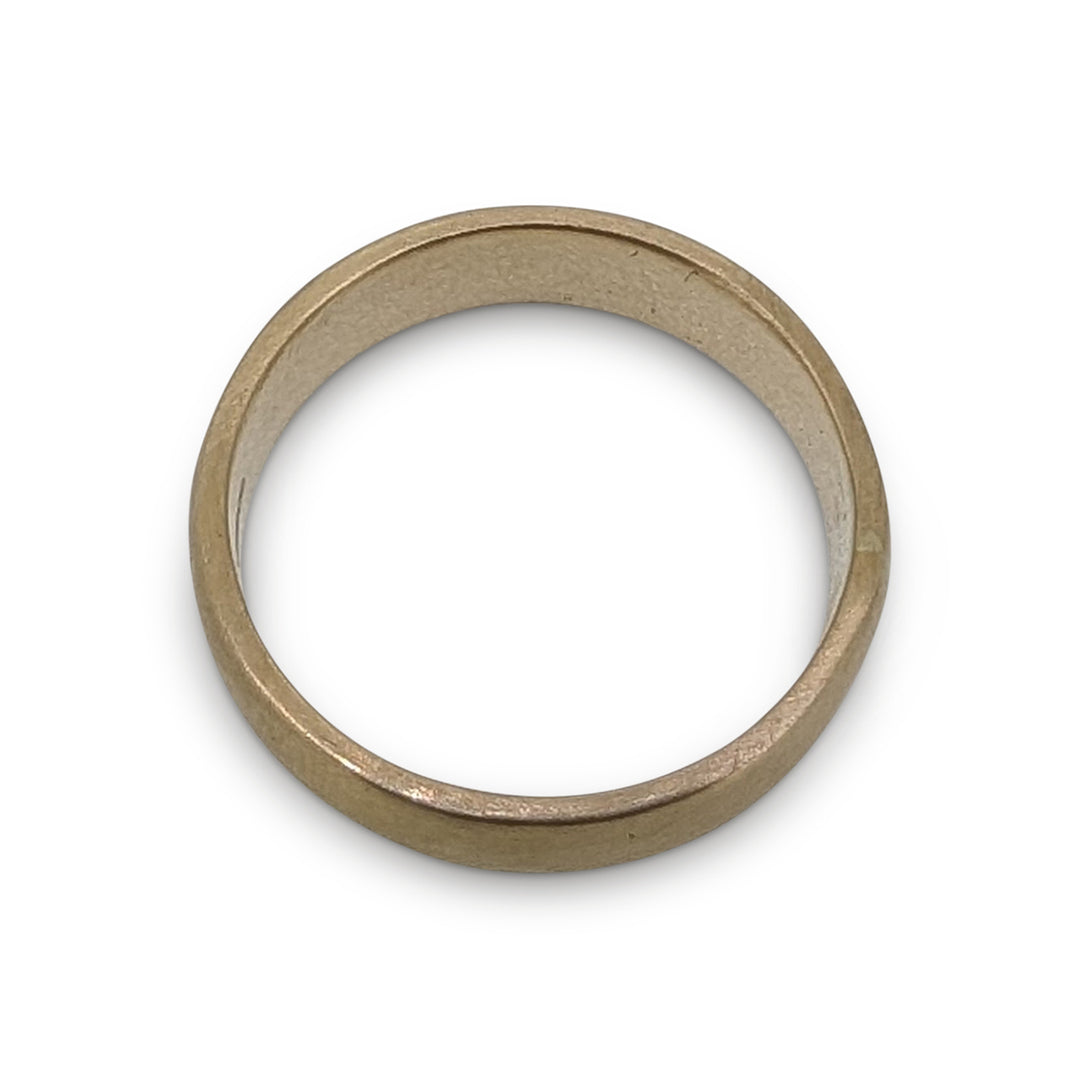 9ct Gold 5mm Wedding Ring – Satin Finish with Free Engraving