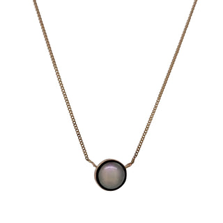 9ct Rose Gold Tahitian Pearl Necklace – Modern Artisan Design